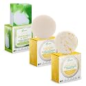 Solid Rice Protein Shampoo, Conditioner and Body Wash Bundle | Shampoo, Conditioner & Wash Bars For Hair and Body w/All Natural Plant Based Essential Beauty & Personal Care BAMBOEARTH