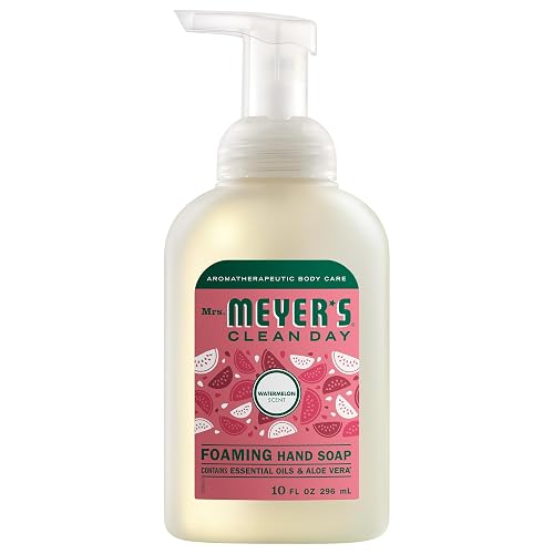 Mrs. MEYER'S Clean Day Foaming Hand Soap, Watermelon Scent (10 Fl oz (Pack of 1)) Beauty & Personal Care Mrs. MEYER'S