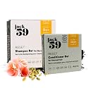 Jack59 All Natural Shampoo and Conditioner Set for Fine Hair, Bar Shampoo and Conditioner with Activated Charcoal to Detoxify, Rejuvenate Scalp Beauty & Personal Care Jack59