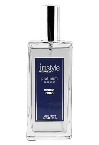 Instyle Fragrances Platinum Collection Rising Tides, Inspired by JPG’s L.e Male, Premium Men’s Eau de Parfum, CLEAN, Vegan, Paraben-Free, Never Tested Beauty & Personal Care Instyle Fragrances