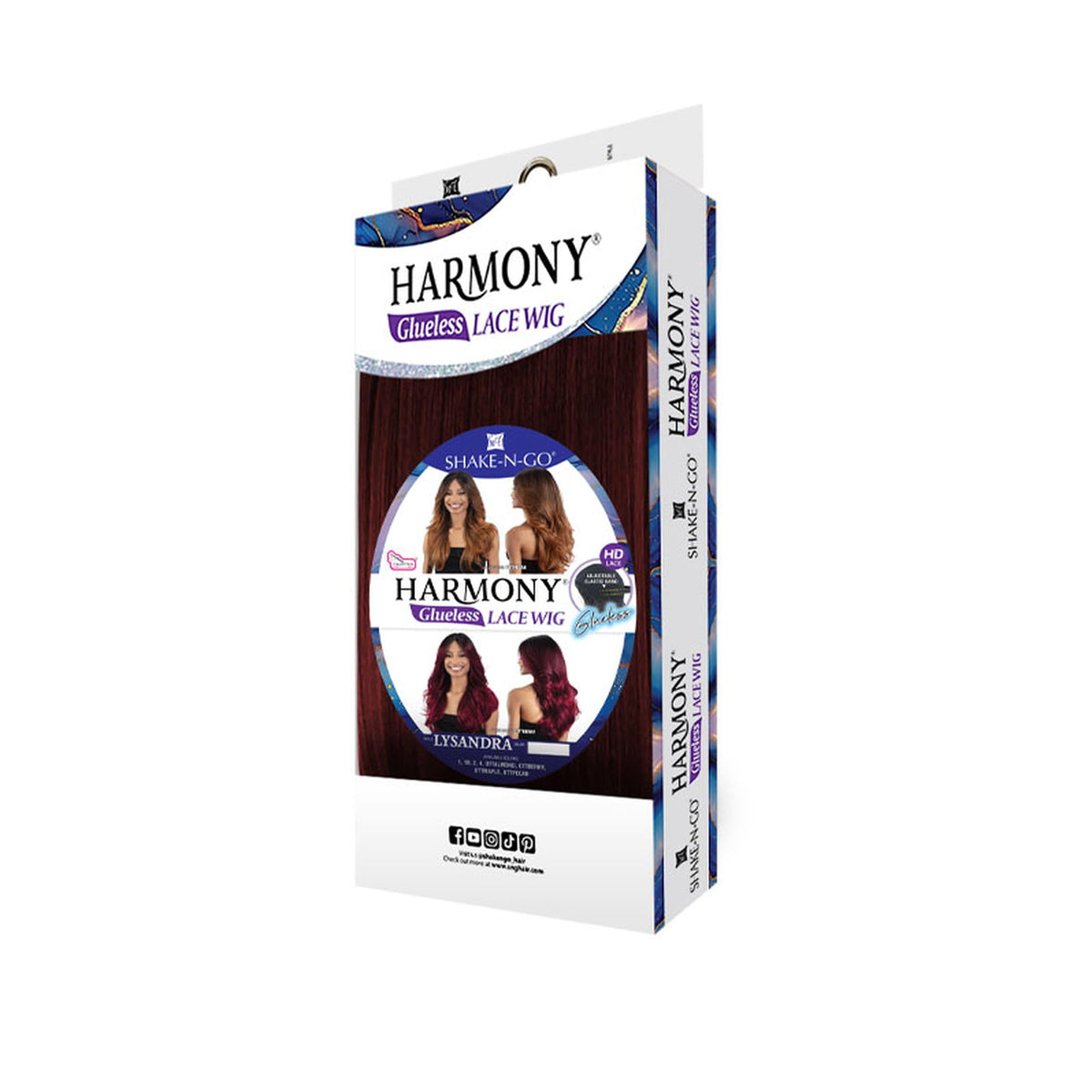 Shake-N-Go Harmony Glueless HD Lace part wig - Lysandra (2)