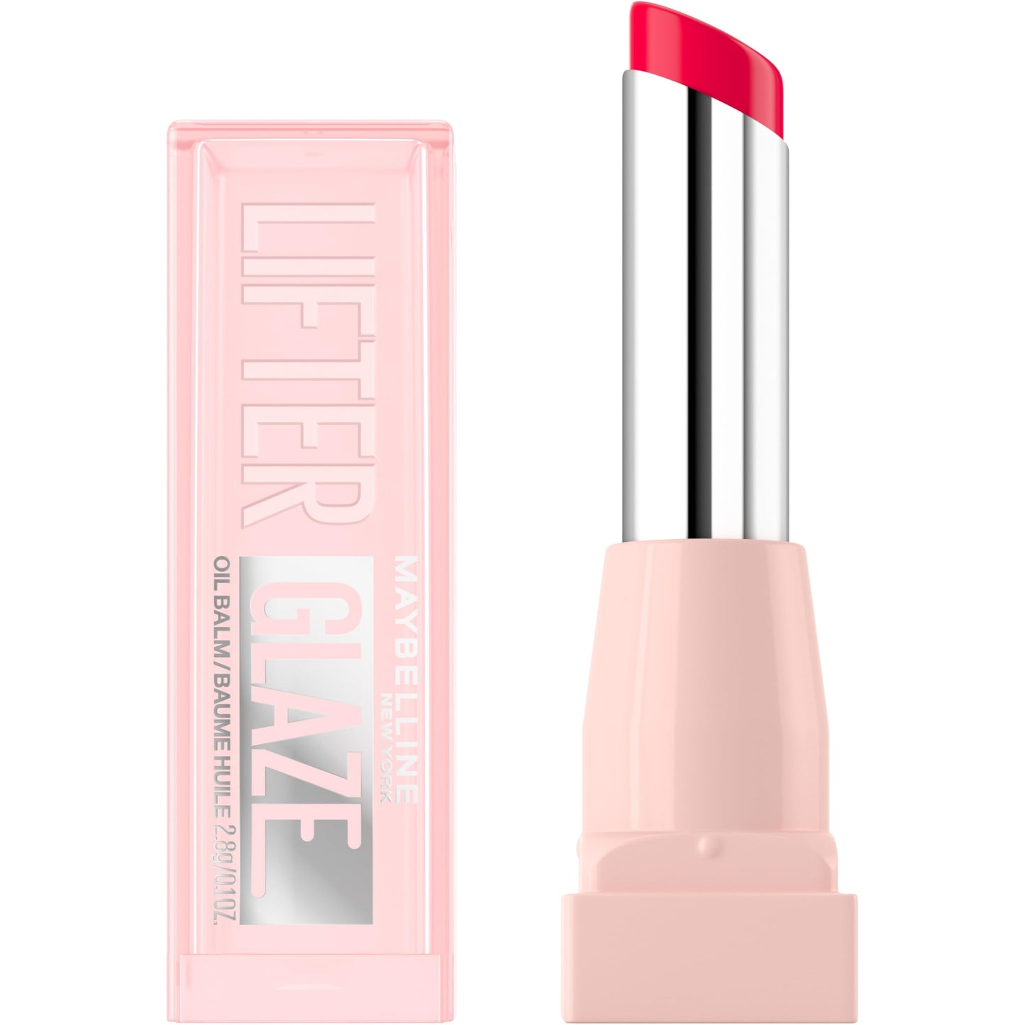 MAYBELLINE Lifter Glaze Oil Balm with Hyaluronic Acid and Hydrating Oil Blend, Lip Balm with 24HRs of Smooth, Moisturizing Shine, Cherry Swirl (Sheer Beauty and Personal Care MAYBELLINE
