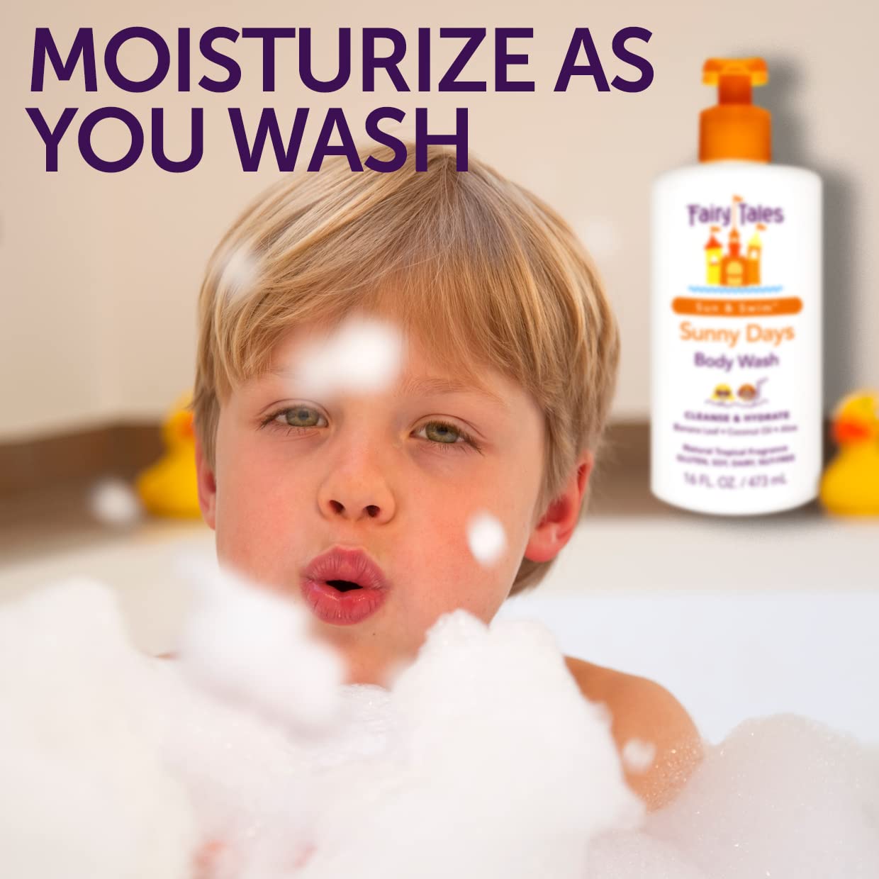 Fairy Tales Sunny Days Chlorine Removal Body Wash, For All Age Swimmers | After Swim Chlorine, Salt And Sunscreen Removal | No Harsh Chemicals or Beauty & Personal Care Fairy Tales