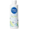 No-Rinse CleanLife Products Body Bath, 8 fl oz (Makes 8 Complete Baths) - Gentle, Concentrated Liquid Body Wash Made in USA - Ideal for Post-Surgery Beauty & Personal Care No-Rinse