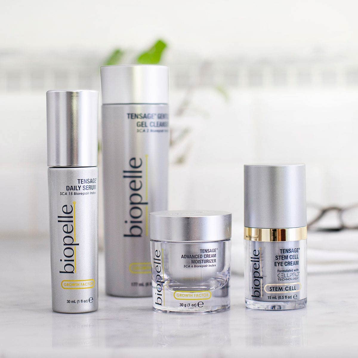 Biopelle Tensage Growth Factor Advanced Moisturizer Face Cream with SCA 6 Biorepair Index, Snail Mucin Moisturizer with Hyaluronic Acid, Antioxidants Beauty & Personal Care biopelle