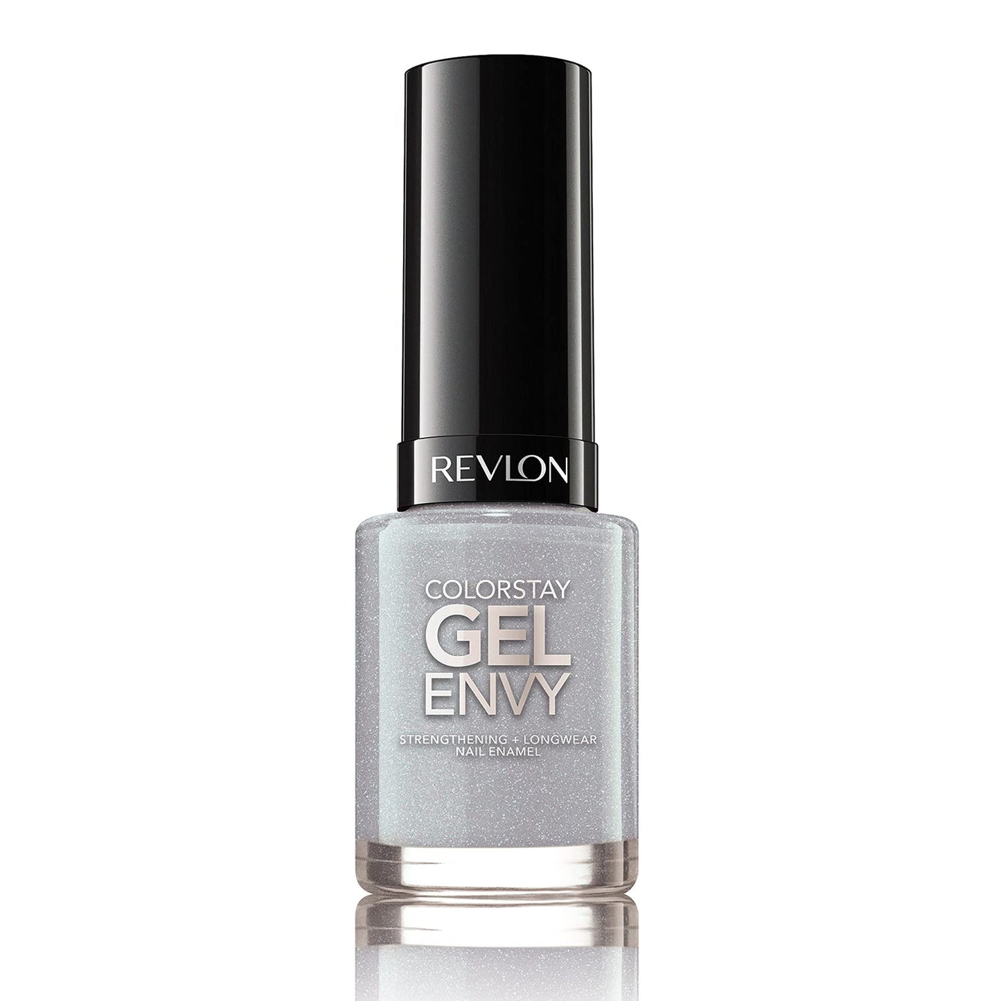 Revlon ColorStay Gel Envy Longwear Nail Polish, with Built-in Base Coat & Glossy Shine Finish, in Blue/Green, 345 Lucky Us, 0.4 oz" Beauty & Personal Care REVLON