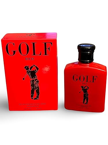 Secret Plus GOLF RED Eau de Parfum for Men - 3.4 Fl Oz Beauty & Personal Care Secret Plus