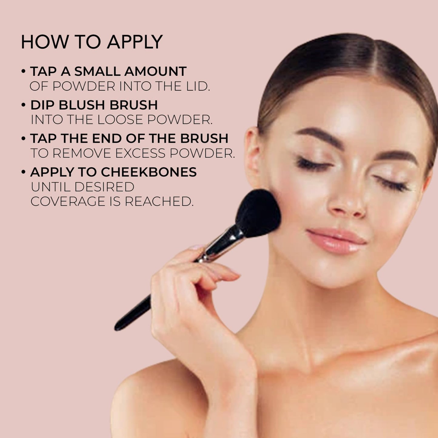 Bellapierre Mineral Blush - Loose Powder Blush, Lightweight Cheek Color, Warm Dewy Finish, Talc-Free, Hypoallergenic & Non-Toxic - 0.3 oz - Desert Beauty & Personal Care bellapierre