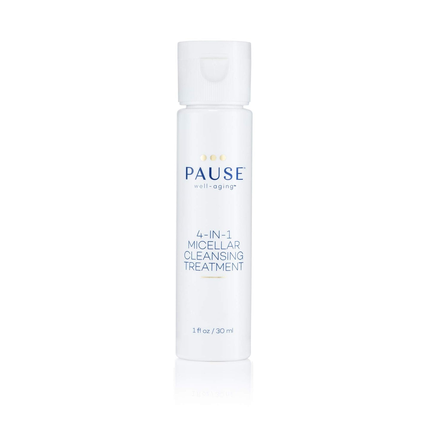 Pause Well-Aging Discovery Kit 0.7oz Hydrating Cleanser, 1oz 4-in-1 Micellar Cleansing Treatment, 2 x 0.17oz Collagen Boosting Mois Unisex 4 Pc Beauty & Personal Care Pause
