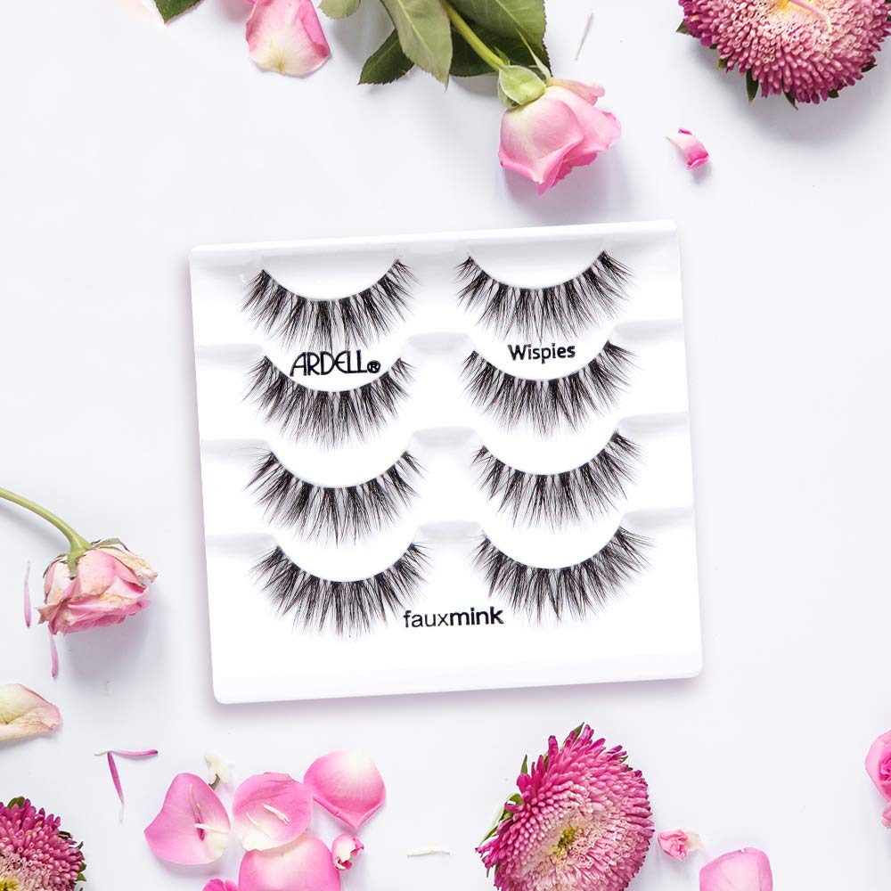 Ardell False Lashes Faux Mink Wispies Multipack, 1 pk x 4 pairs Beauty & Personal Care Ardell