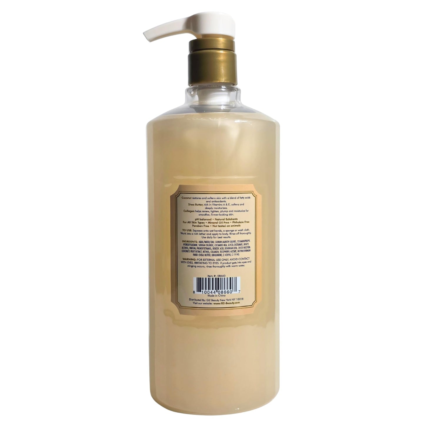 RIVER & ROWE Nourishing Coconut Milk & Shea Oil Body Wash With Collagen Beauty & Personal Care RIVER & ROWE