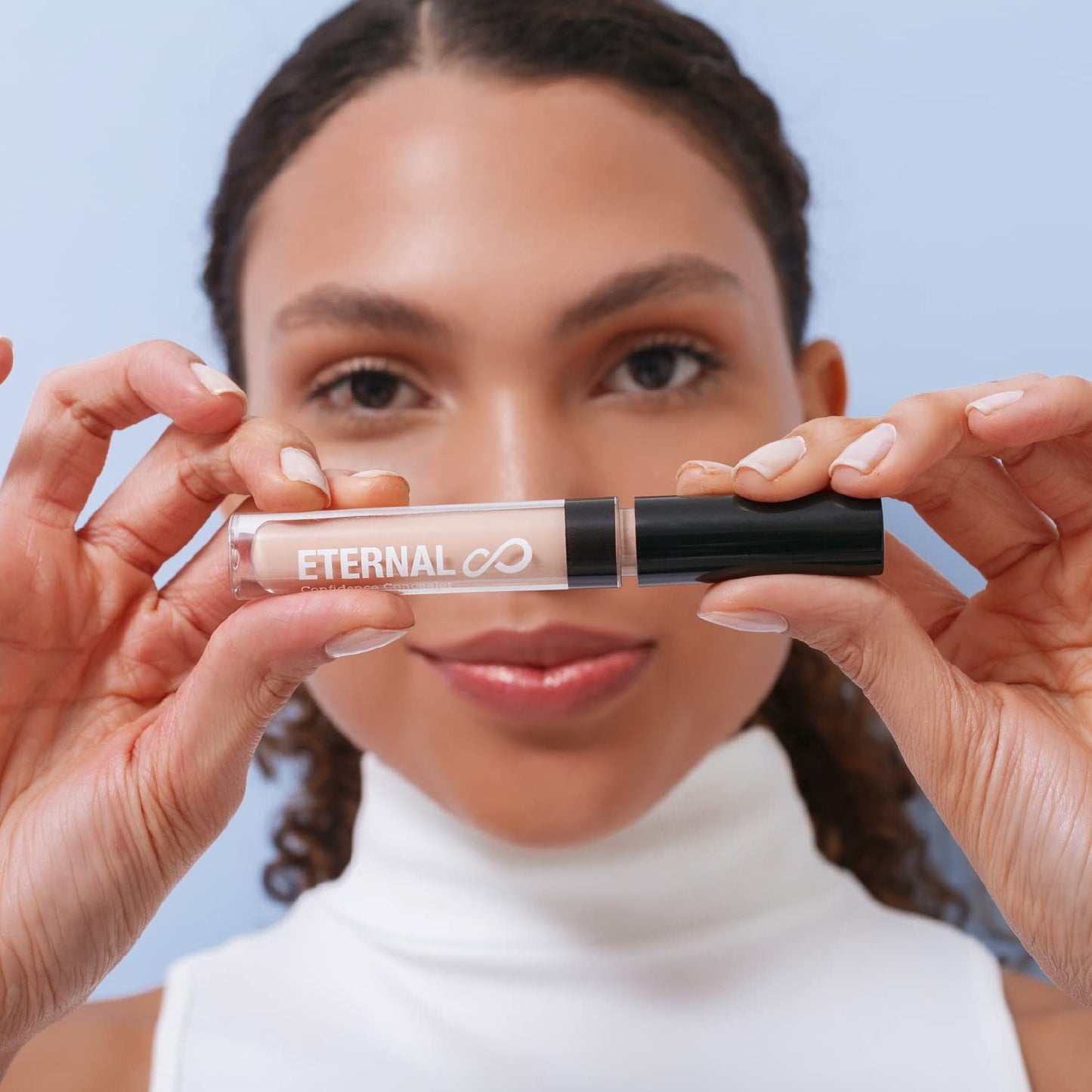 Eternal Confidence Super Long Wear Concealer - Luminous Hydrating High Coverage Dark Circle Makeup, 0.11 Oz (Dark) Beauty & Personal Care Eternal