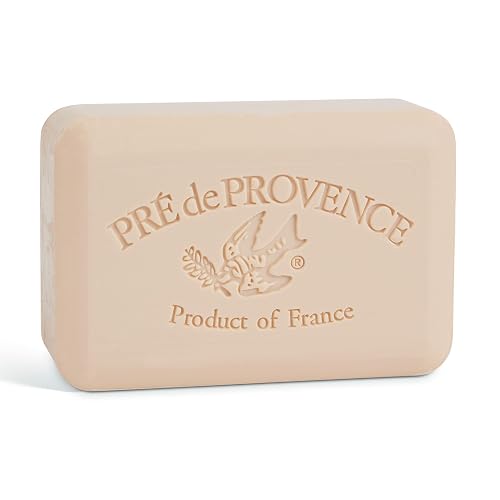 Pre de Provence Artisanal Soap Bar, Enriched with Organic Shea Butter, Natural French Skincare, Quad Milled for Rich Smooth Lather, 8.8 Ounce, Coconut Beauty & Personal Care Pre de Provence