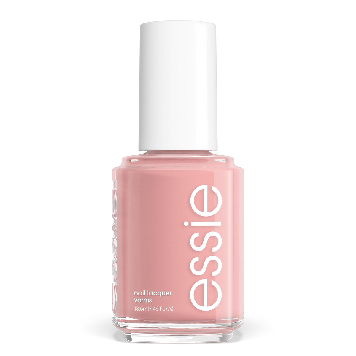 essie Nail Polish, Salon-Quality Soft Beige Pink Nude Nail Polish, Vegan, Topless and Barefoot, 0.46 fl oz