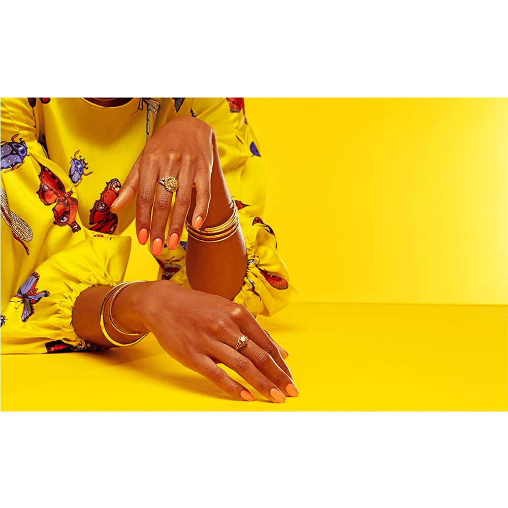 Gelish Summer Feel The Vibes Collection Nail Polish: Orange Crush, 15 mL