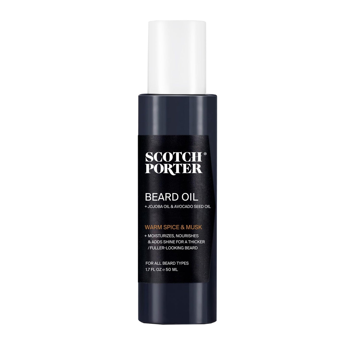 Scotch Porter Smoothing Beard Oil - Nourishing Oil Seals in Moisture & Smooths Flyaways for a Frizz-Free, Fuller/Healthier-Looking Beard with All-Day Beauty and Personal Care Scotch Porter