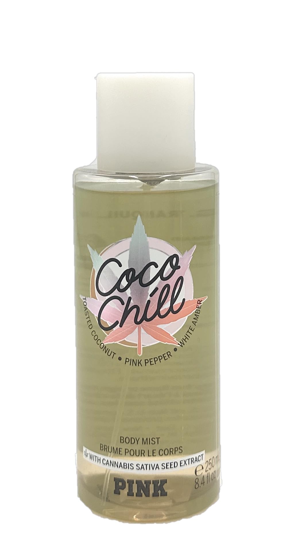 Victoria's Secret Pink Coco Chill Calming Body Mist 8.4 Fl Oz
