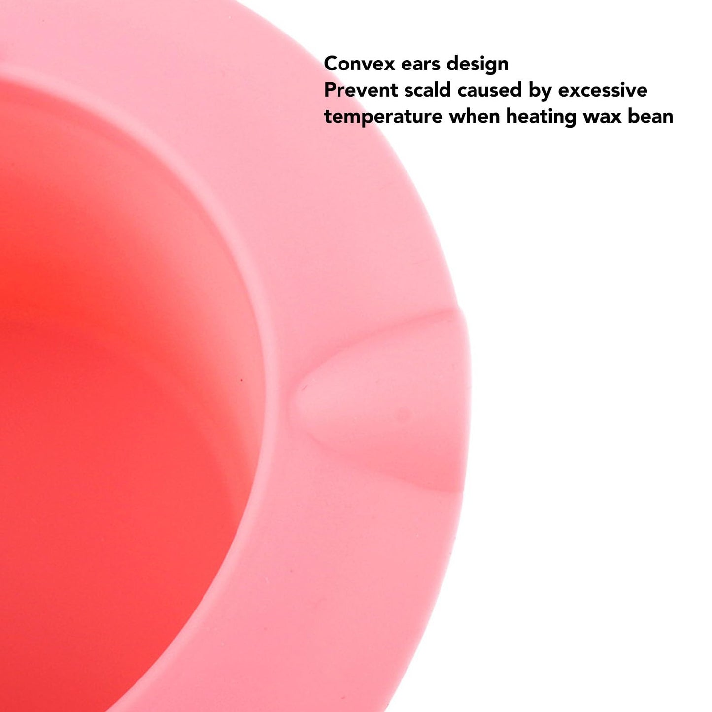 Sonew 2pcs Silicon Pot Wax Heating Liner, Non Stick Wax Bowl, Silicone Wax Warmer Liner Bowl, Wax Warmer Replacement Wax Pot, Reusable Wax Melting Beauty and Personal Care Sonew