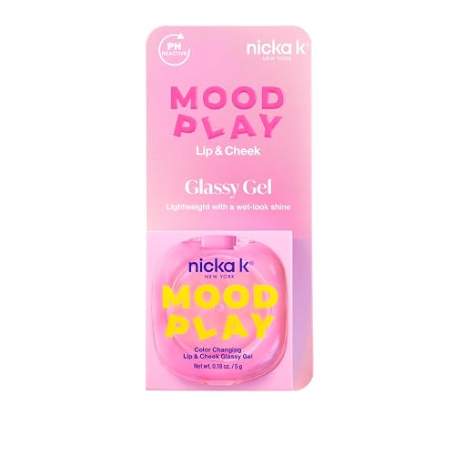 NICKA K NEW YORK Mood Play Lip Care (Glassy Gel) Beauty & Personal Care NICKA K NEW YORK