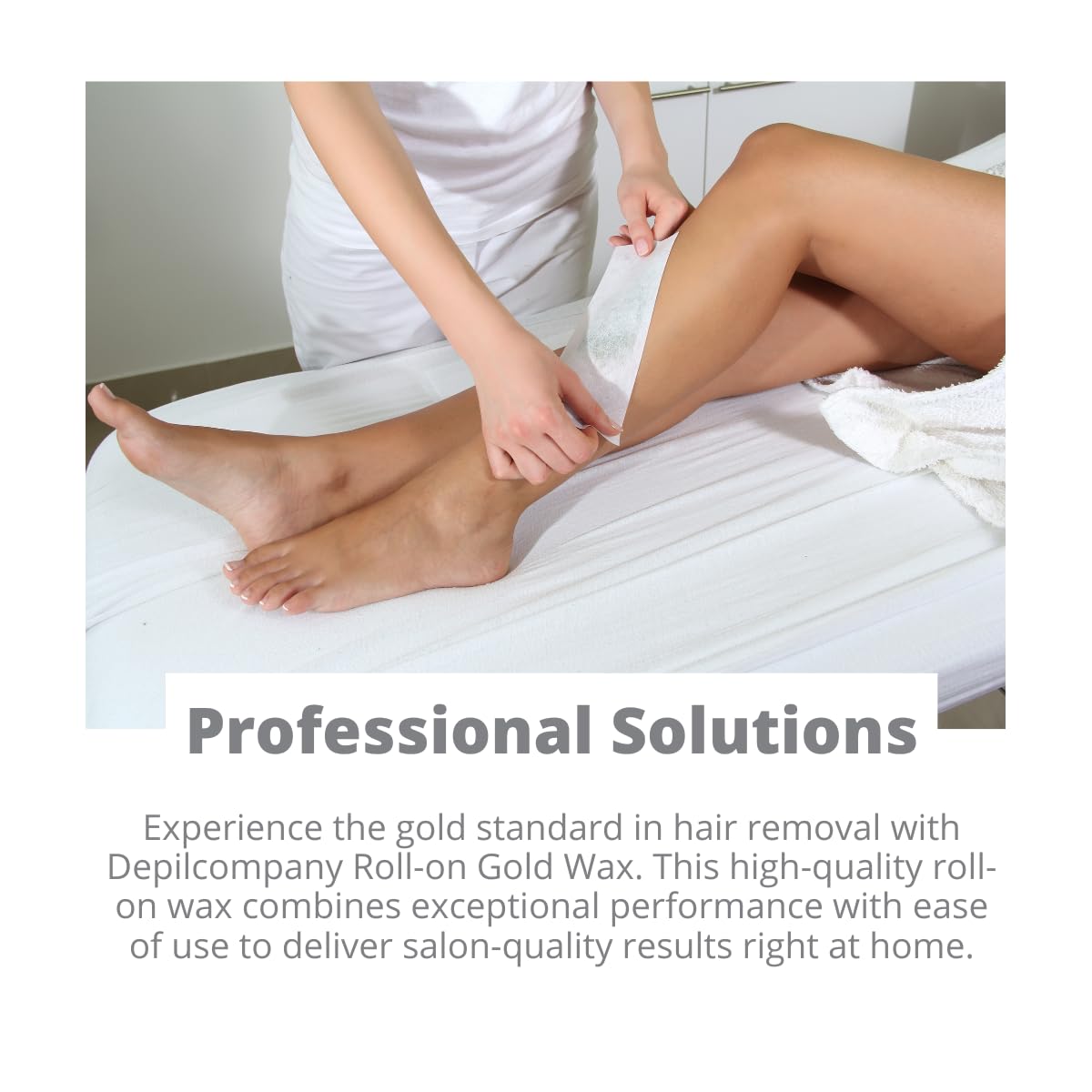 Depilcompany Roll on Gold Wax Cartridge, Hair removal for Women-men, Painless, Sensitive skin, With Titanium Dioxide, At Home Seft Waxing, Not include Beauty and Personal Care DEPILCOMPANY