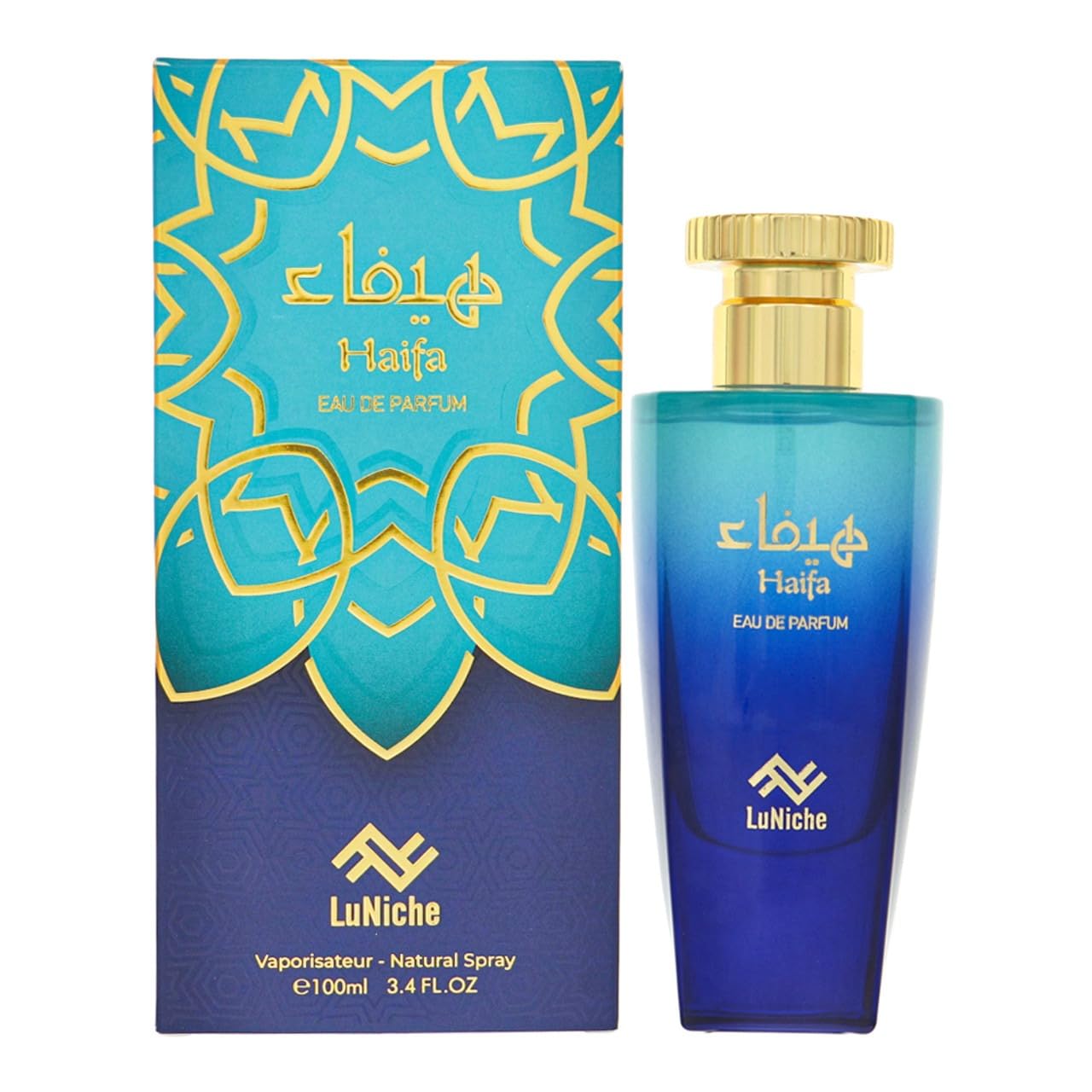 LUNICHE Haifa for Unisex - 3.4 Oz Eau De Parfum Spray Beauty & Personal Care LUNICHE