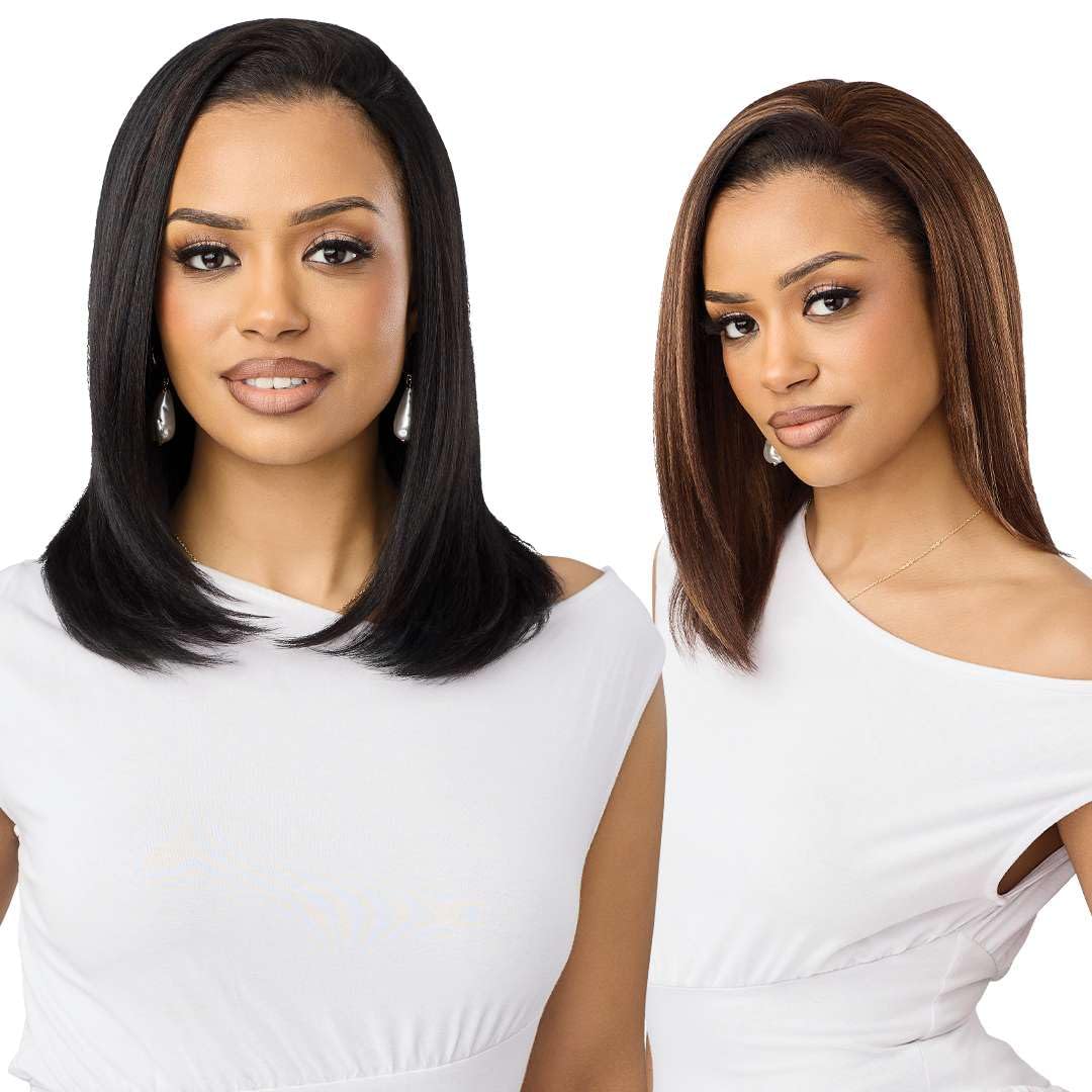 Outre Quick Weave Synthetic Half Wig - Kalina 18" (DR2/GINGER FROST)