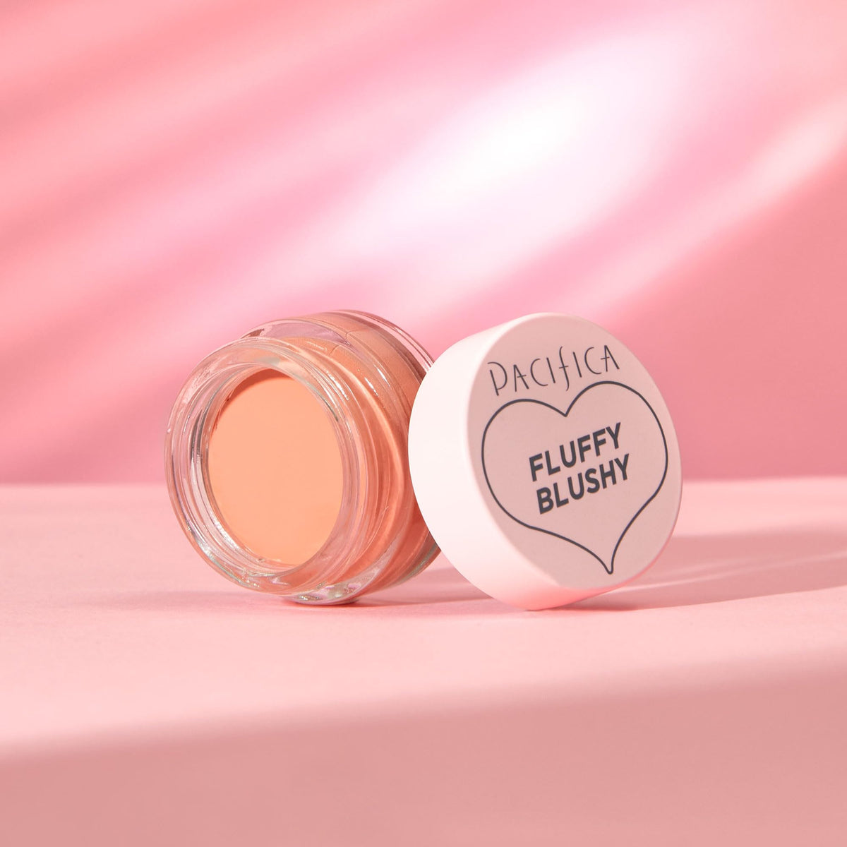 Pacifica Cream Blush - Fluffy Blushy Whipped Blendable Blush for Lip + Cheek, Peach 2-in-1 Hydrating Blusher with Vegan Collagen, Lightweight &
