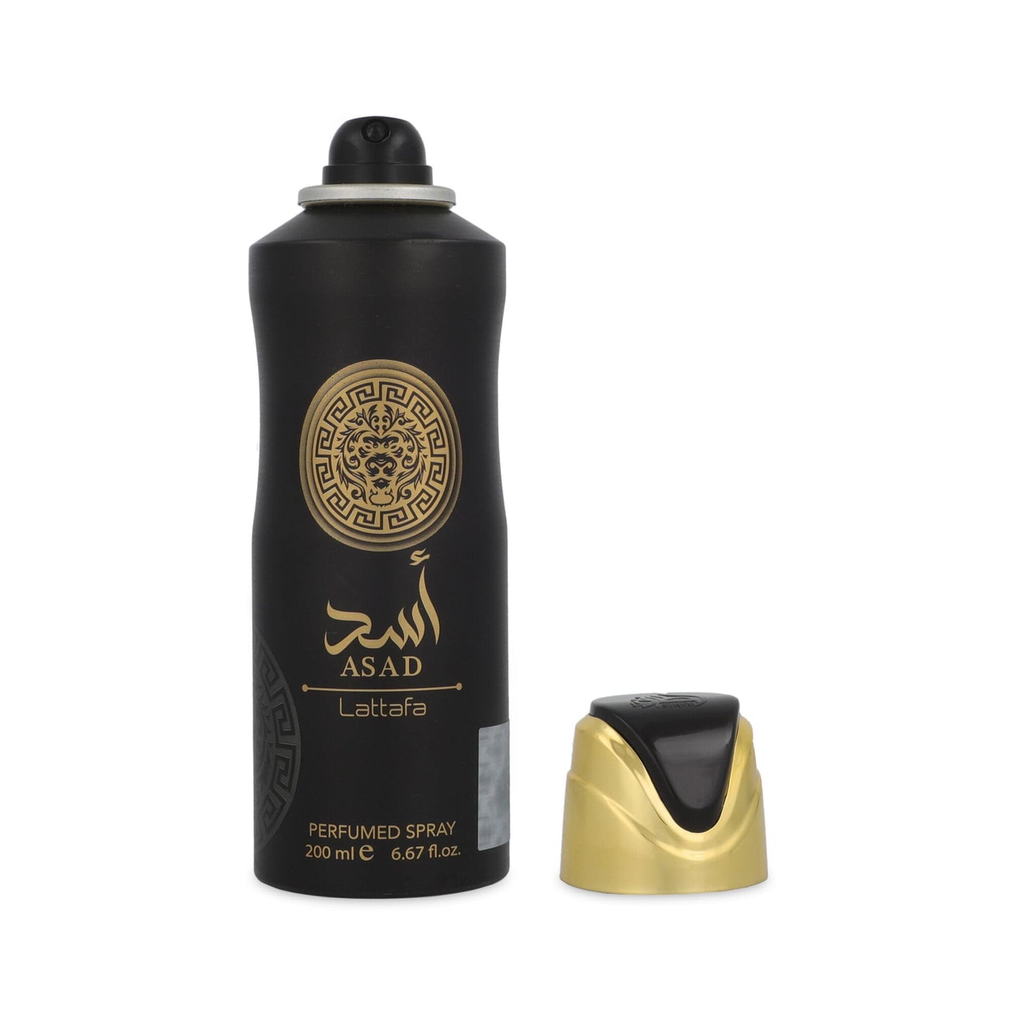 Lattafa Asad Perfumed Deodorant Spray for Men, 6.7 Ounce Beauty and Personal Care Lattafa