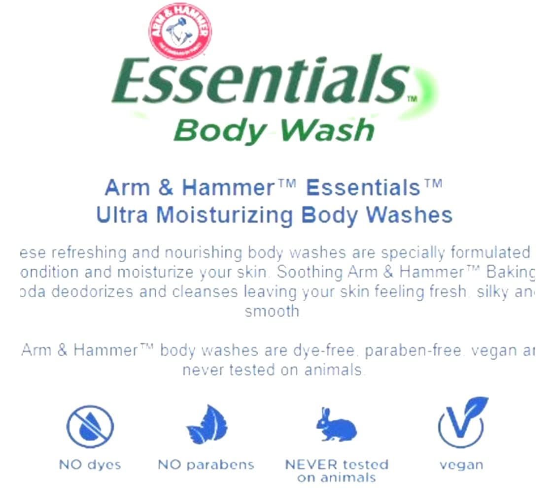 Arm & Hammer Clear Water Ultra Moisturizing Body Wash, Pack of 3s Beauty & Personal Care Arm & Hammer