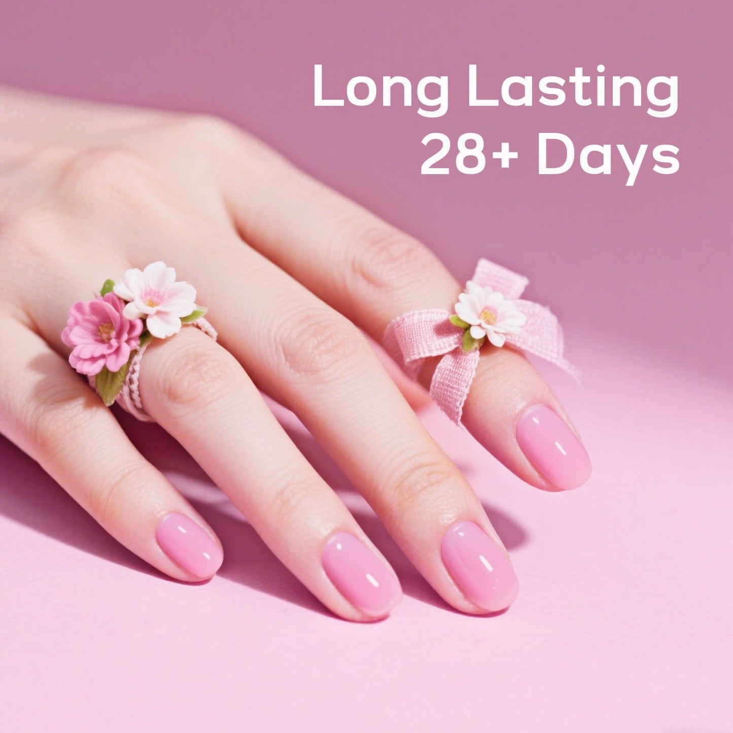 JODSONE Crystal Pink Gel Nail Polish 10ml Jelly Gel Polish Clear Nude Pink Nail Color Professional Finish Long-Lasting Low Odor Need U V Lamp Curing Beauty and Personal Care JODSONE