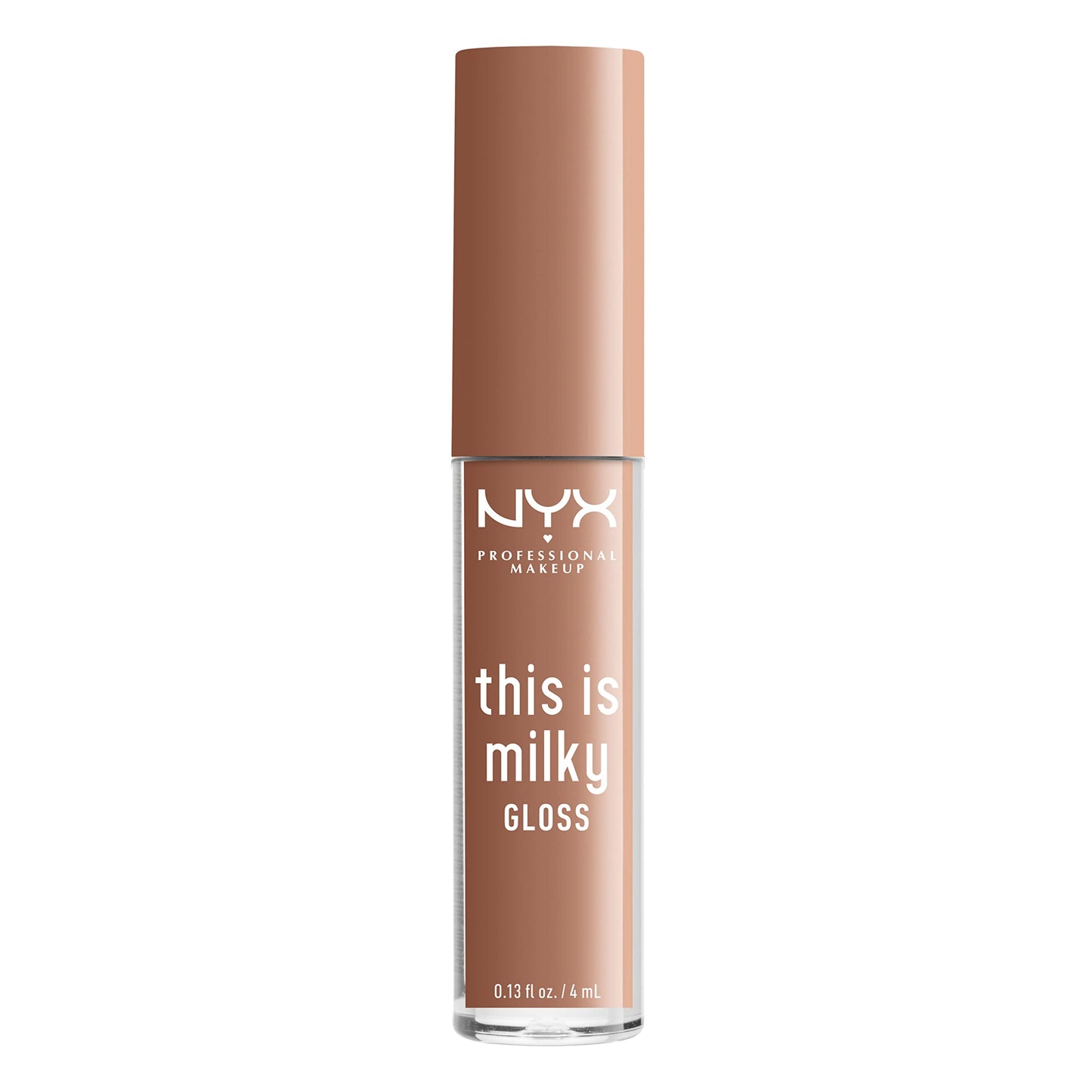 NYX PROFESSIONAL MAKEUP This Is Milky Gloss, Vegan Lip Gloss, 12 Hour Hydration - Cookies & Milk (Cool Beige Nude) Beauty & Personal Care NYX PROFESSIONAL MAKEUP