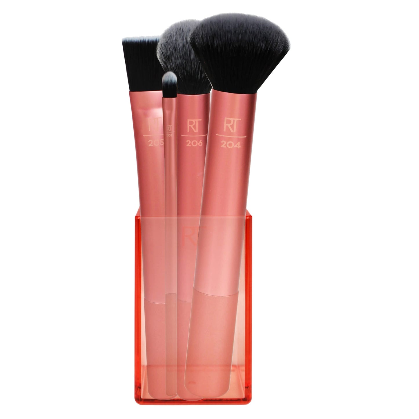 Real Techniques Flawless Base Brush Set With Ultra Plush Custom Cut Synthetic Bristles and Extended Aluminum Ferrules to Build Coverage for Every Beauty & Personal Care Real Techniques