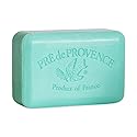 Pre de Provence Artisanal Soap Bar, Enriched with Organic Shea Butter, Natural French Skincare, Quad Milled for Rich Smooth Lather, 8.8 Ounce, Jade Beauty & Personal Care Pre de Provence