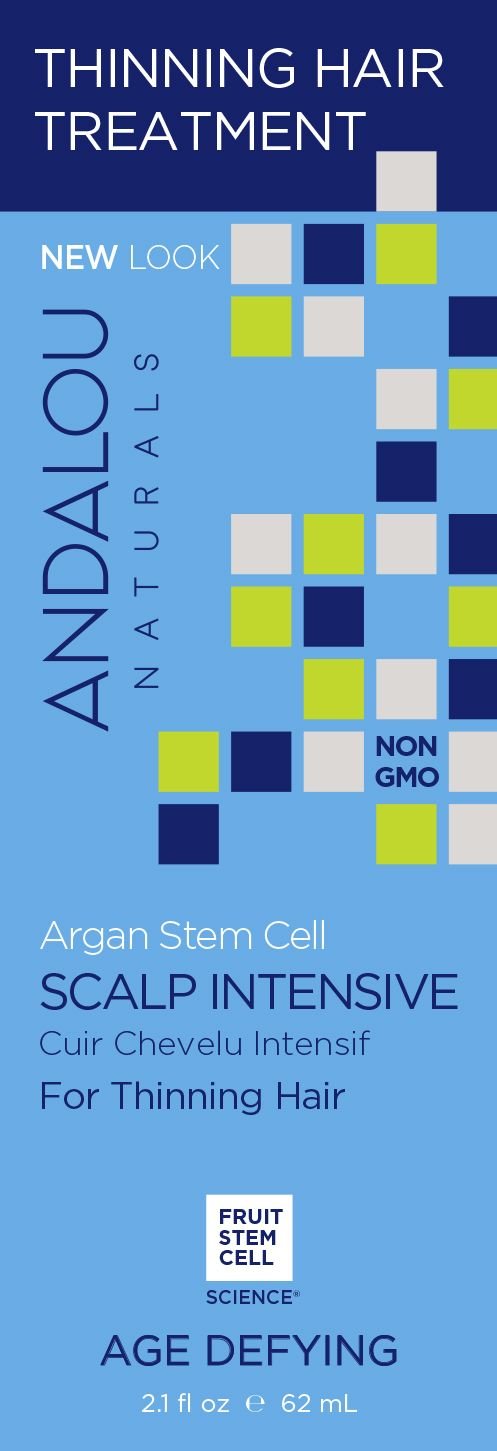 Andalou Naturals Argan Stem Cell Scalp Intensive, Hair Growth Serum, 2.1oz