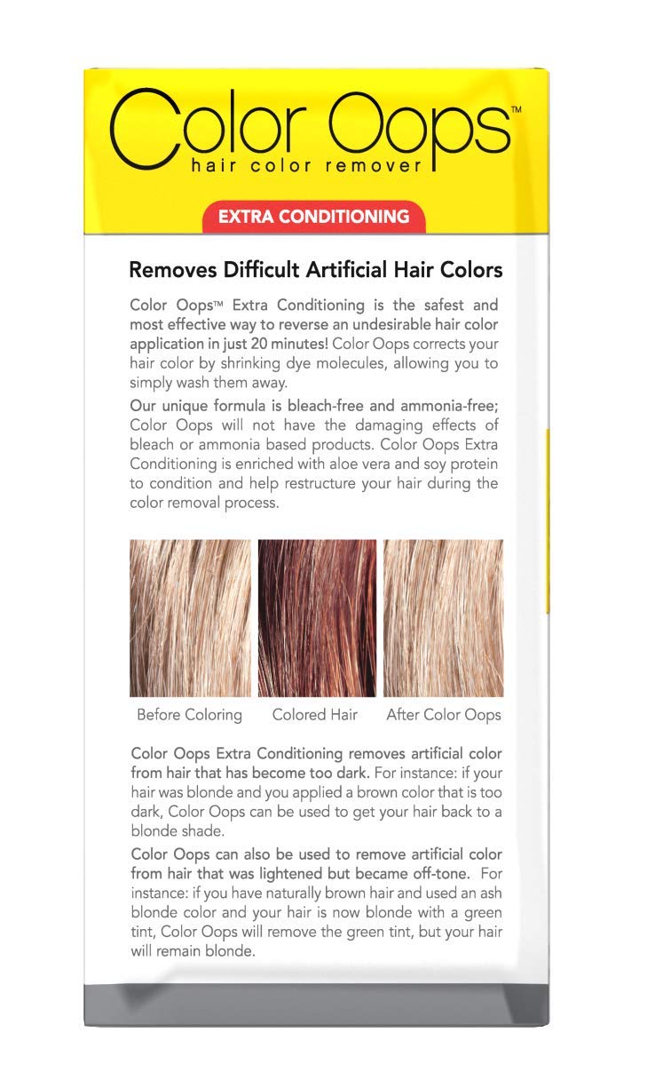 Color Oops Hair Color Remover Extra Conditioning 1 Each Beauty & Personal Care Developlus