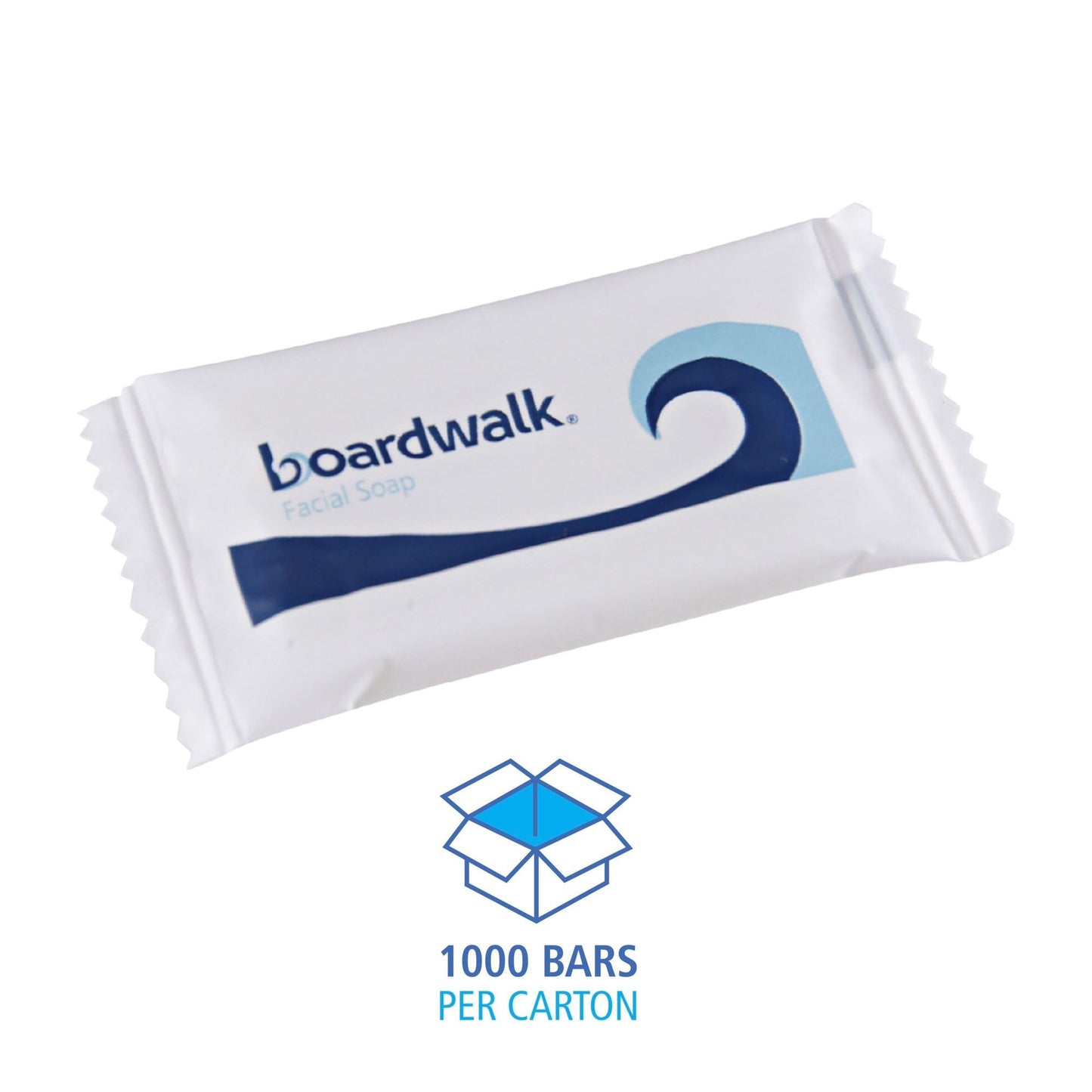 Boardwalk Face and Body Soap, Flow Wrapped, Floral Fragrance, # 1/2 Bar, 1000/Carton Beauty & Personal Care Boardwalk