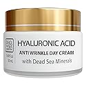 Dead Sea Collection Day Cream for Face with 5% Hyaluronic Acid, Dead Sea Minerals, and Vitamin E - Anti Aging Nourishing Skin Care Moisturizer Beauty & Personal Care Dead Sea Collection