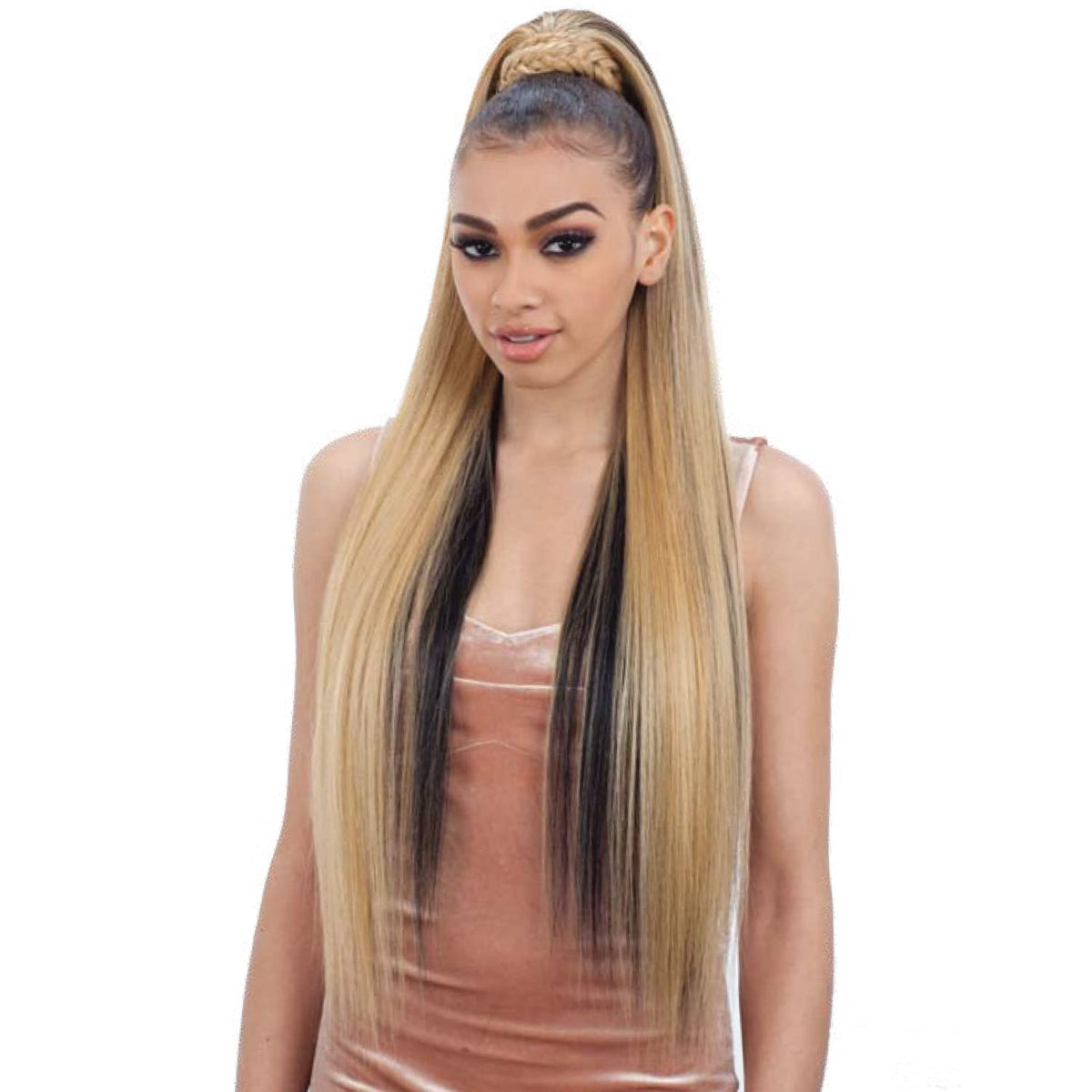 STRAIGHT 24" (OT27) - Shake-N-Go Organique Mastermix Synthetic Bundle Weave