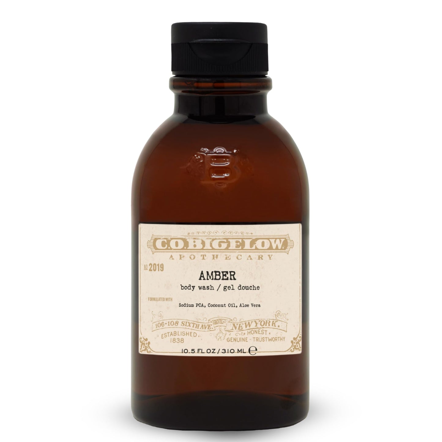 C.O. Bigelow Iconic Collection Amber Body Wash, Scented Shower Gel with Coconut Oil and Aloe Vera, 10.5 fl oz Beauty & Personal Care C. O. Bigelow