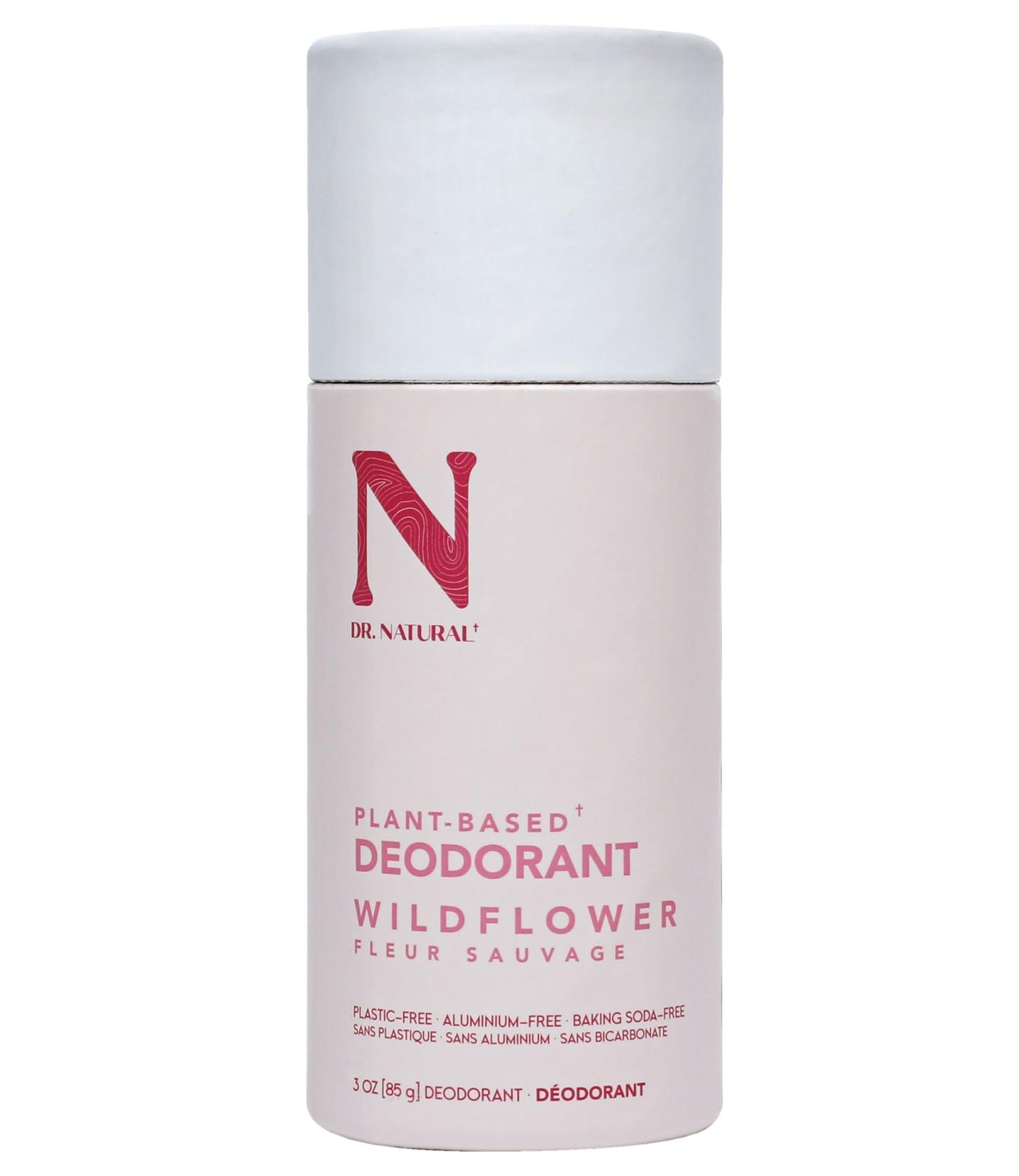 Dr. Natural Deodorant Stick - Baking Soda and Aluminum Free Deodorant - Natural Deodorant for Sensitive Skin - Lasting Freshness - Wildflower - 3 oz Beauty and Personal Care Dr. Natural