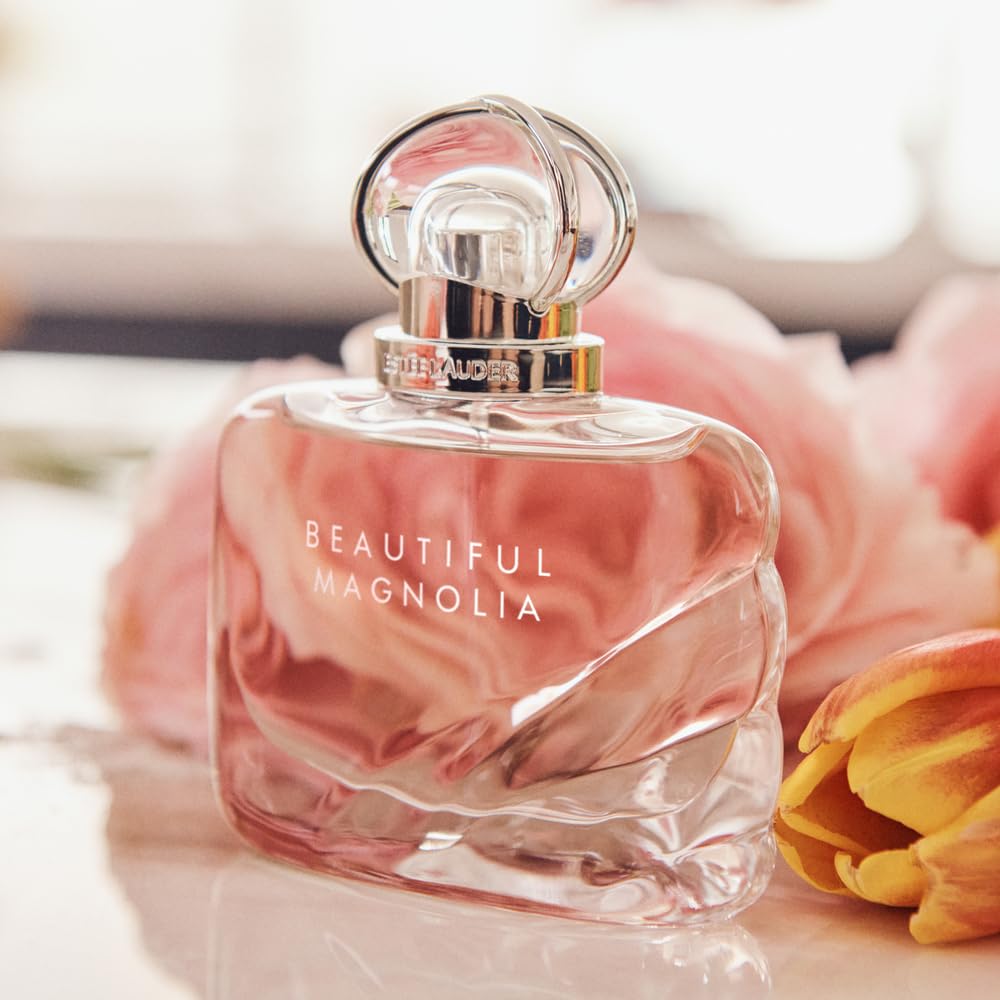 Estée Lauder Beautiful Magnolia Eau de Parfum Spray with Notes of Lush Magnolia, Solar Gardenia, Warm Woods & Luminous Musk | Perfumes for Women, 3.4 Beauty & Personal Care Estée Lauder
