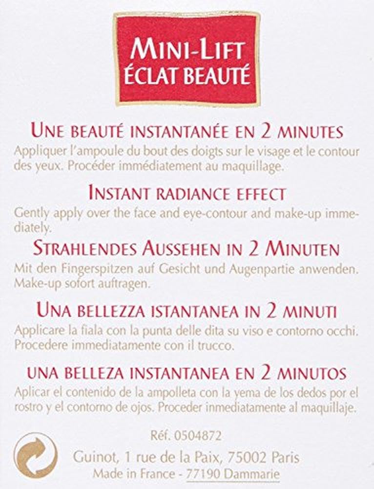 Guinot Concentre Lift Eclat, 2 Count Beauty & Personal Care Guinot