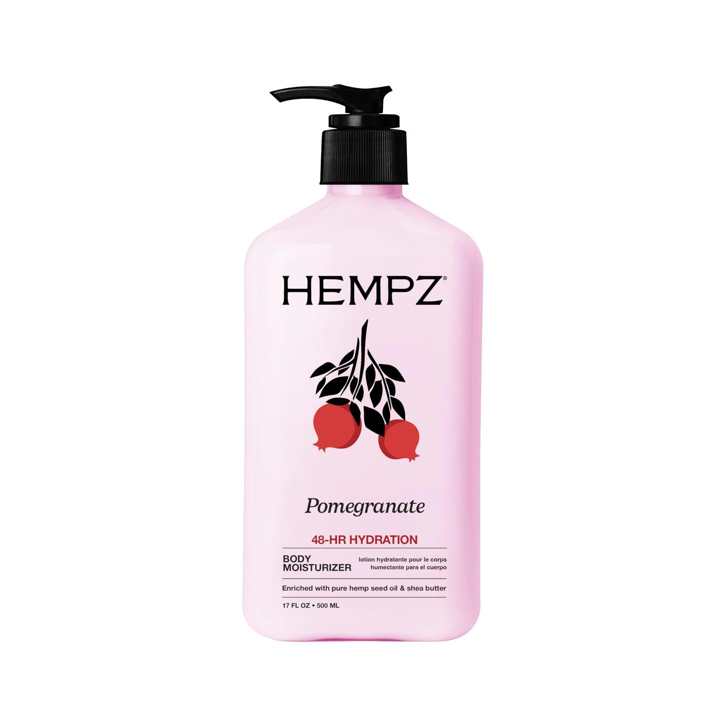 HEMPZ Pomegranate Body Lotion - Bright Citrus - Daily Moisturizing Cream - 17oz Beauty & Personal Care Hempz