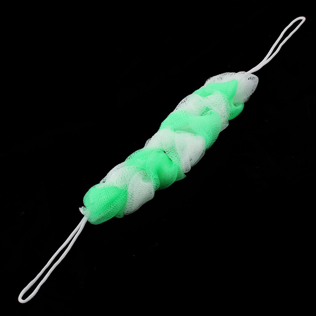 Ruilogod Nylon Net Mesh Bath Shower Body Washing Sponge Back Scrubber Cuticle Removal Bar Green White (id: b9b c43 cff df1 bae Beauty and Personal Care Ruilogod