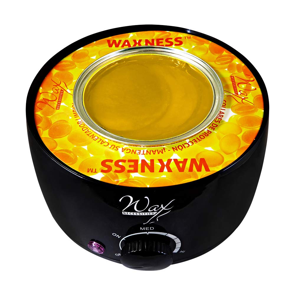 Waxness Waxing Protection Collars 50 Pack Yellow Fits Most 14 Ounces Tin Brands Beauty and Personal Care Wax Necessities