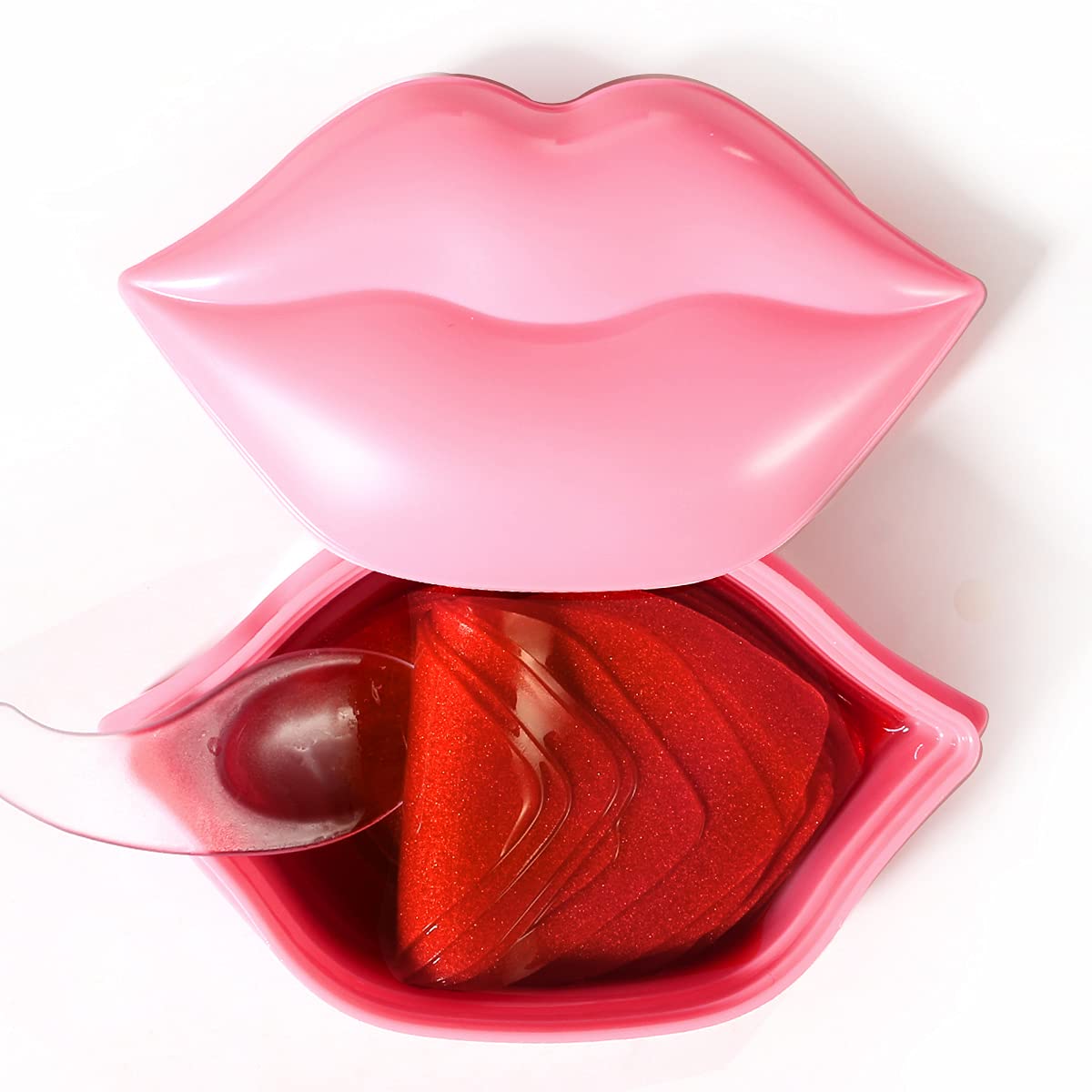 VEZE Lip Masks 20 Pcs, Mask for Dry Lip, Sheets, Collagen Skin Care, Crystal Pads Moisturizing, Anti-Wrinkle, Anti-Aging, Firms & Hydrates Lips, Sleep Beauty & Personal Care VEZE