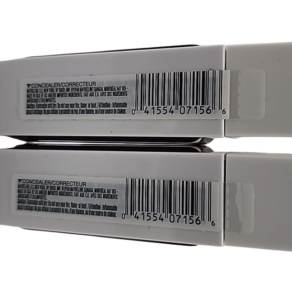Pack of 2 Maybelline New York Up to 30H Concealer, 70