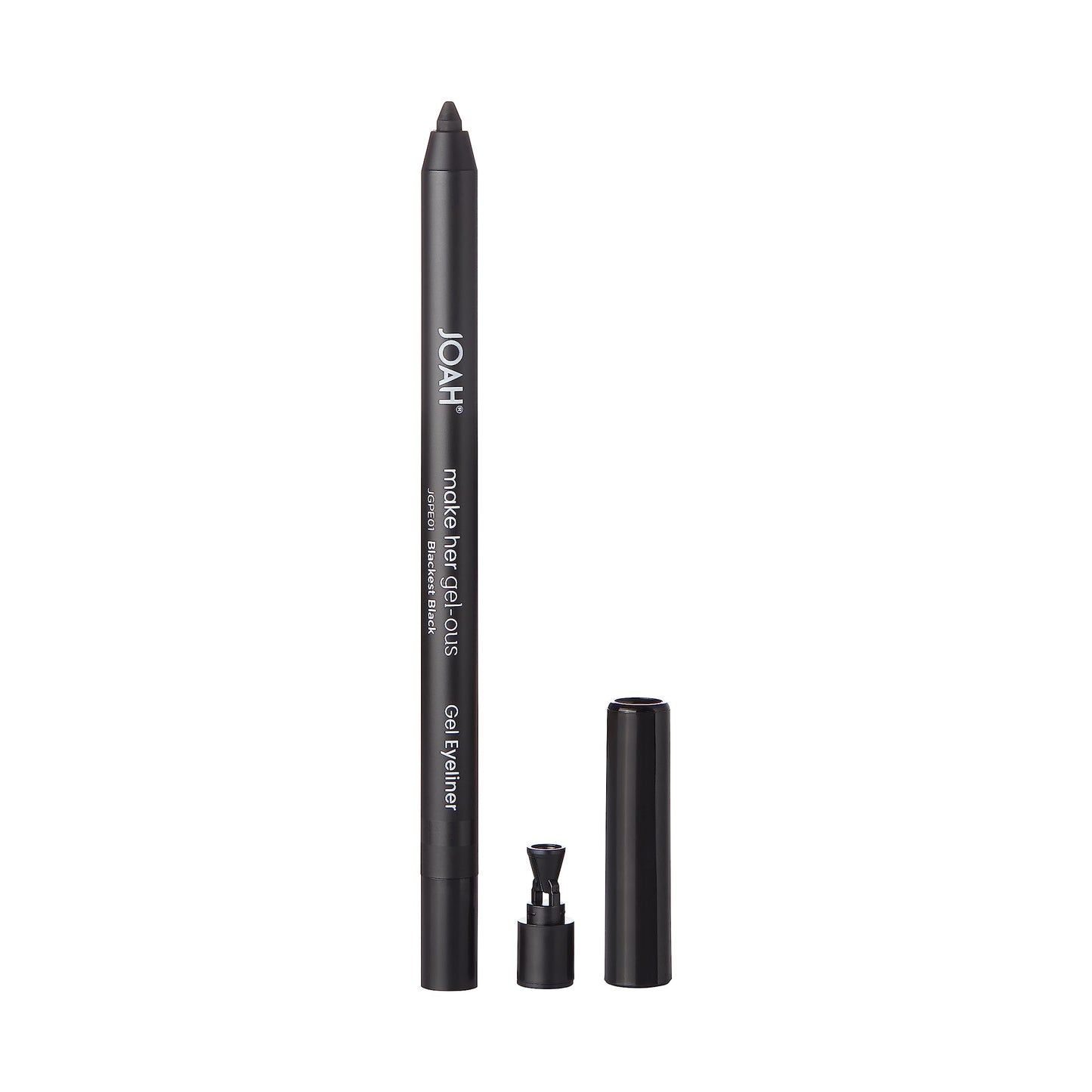 JOAH Smooth Gel Eyeliner Pencil 0.02 oz - Waterproof, Smudge-Proof Long-Lasting Eye Liner with Built-In Sharpener, Silky Glide Gel Formula for Precise Beauty & Personal Care JOAH