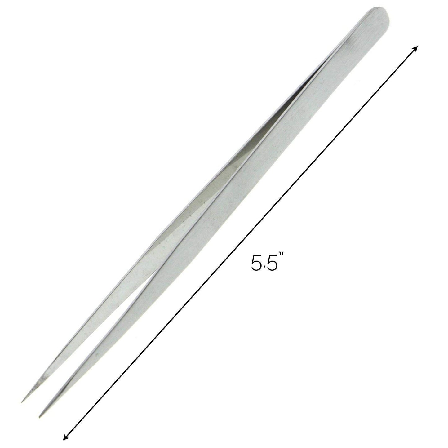 2pk ASR Outdoor Gold Panning Precision Non-Magnetic Stainless Steel Tweezers - 5 inch Beauty and Personal Care ASR Outdoor