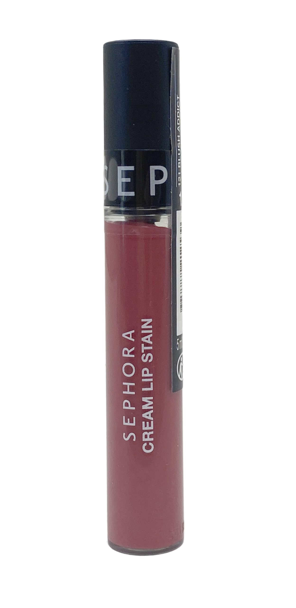 SEPHORA COLLECTION Cream Lip Stain 10HR Liquid Lipstick - 121 Blush Addict (0.16 oz) Beauty & Personal Care SEPHORA